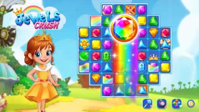 Jewel Crush  Jewels & Gems Match 3 Puzzle截图3