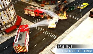 Firefighter Real Robot Transform Firetruck Driving截图2