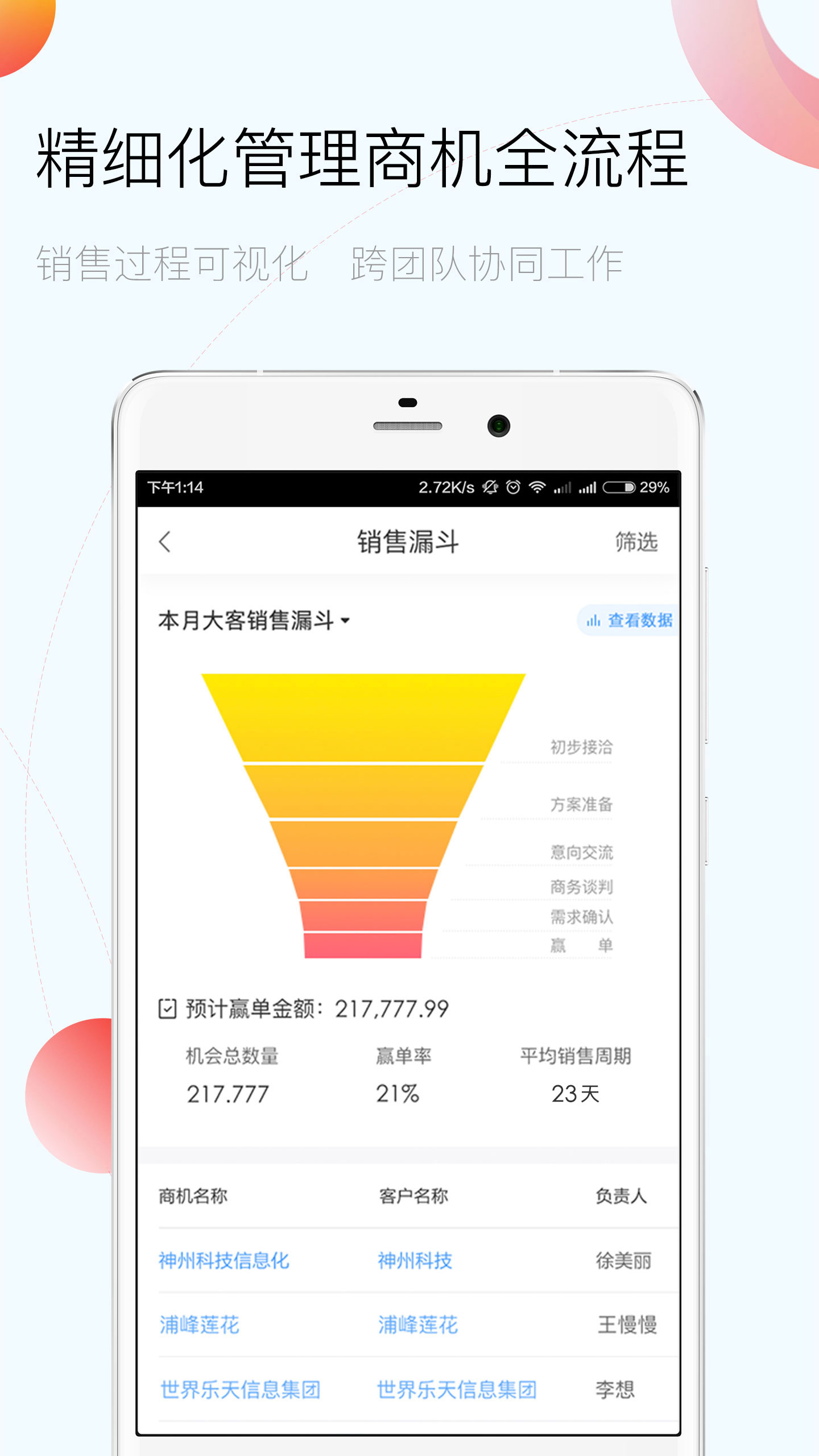 红圈CRM+v1.0.4截图3