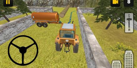 Tractor Simulator 3D Water Transport截图1