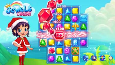 Jewel Crush  Jewels & Gems Match 3 Puzzle截图1