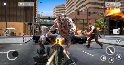 Zombie Attack Games 2019  Zombie Crime City截图4