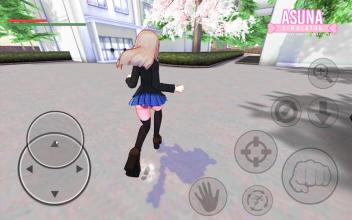 Asuna Simulator High School Girl Crime Akademi截图2