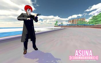 Asuna Simulator High School Girl Crime Akademi截图4