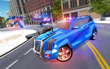 US Police Robot Car Transformation 2019截图4