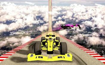 Top Speed Mega Ramp Formula Car Stunts Race Tracks截图5