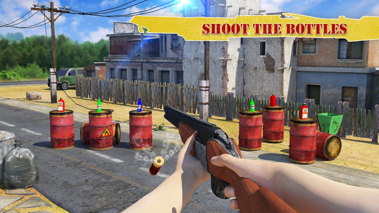 Bottle Shooter Game 3D截图1