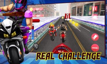 City Bike Attack Mad road Moto cross Rider截图4