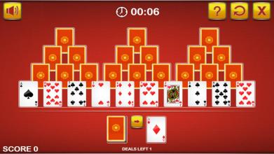 Solitaire Tri Peaks截图1