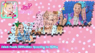 Jojo Siwa Jigsaw Puzzle Game截图2