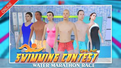 Swimming Con Online  Water Matarthon Race截图4