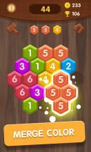 Hexa Crush Cell Puzzle截图1