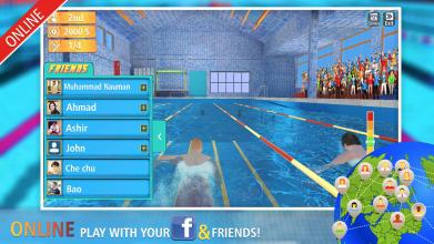 Swimming Con Online  Water Matarthon Race截图5