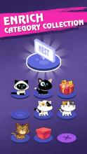 Merge Kitty – Cat Collect & Idle Coin Maker截图4