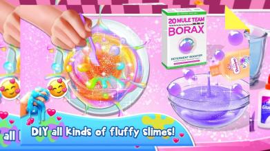 Unicorn Slime  Crazy Fluffy Slime Maker截图2