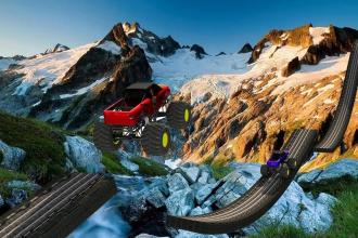 Offroad Jeep Driving Simulator  Impossible tracks截图2