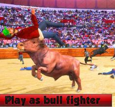 Angry Bull Simulator 2019 Bull Attack Games 3D截图1