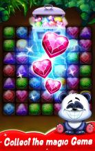 Panda Gems  Jewels Game Match 3 Puzzle截图1