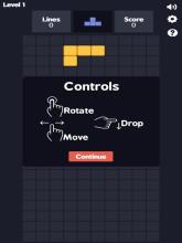 Brick Block Puzzle - Tetroid Swipe Game截图1