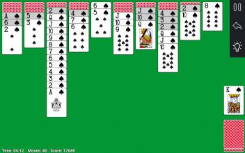 Spider Solitaire One Suit截图1