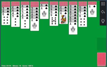 Spider Solitaire One Suit截图3