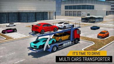 Car Truck Transporter Simulator- 3D Vehicles截图5