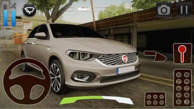 Car Driving Simulator Fiat截图1