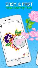 Flower Pixel Art - Coloring By Number截图4