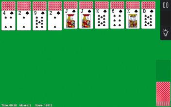 Spider Solitaire One Suit截图2