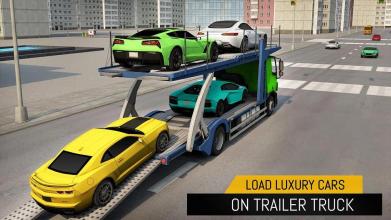 Car Truck Transporter Simulator- 3D Vehicles截图4