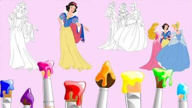 Princess Game - Coloring Book截图2