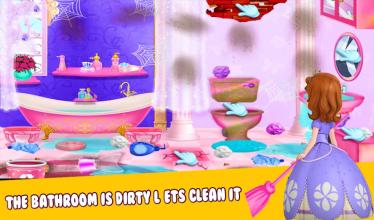 Princess Sofia Cleaning Game截图3