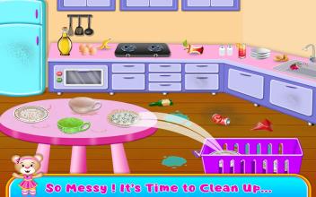 Toy Tea Party  Cleaning and Cooking Game截图4