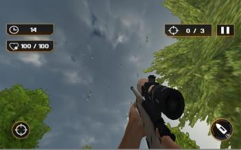 Jungle Animal Sniper Hunting Adventure 3D截图5