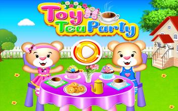 Toy Tea Party  Cleaning and Cooking Game截图1