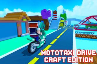 Moto Bike Taxi Drive Craft Edition截图5