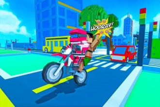 Moto Bike Taxi Drive Craft Edition截图3