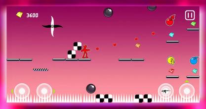 Stickman Red Fighter  Hunter Balls截图4