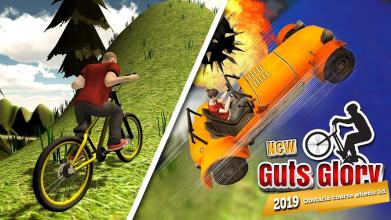 Guts glory 3d  obstacles course & Happy on wheels截图5