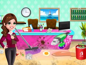 Virtual Hotel Cleaning Manager Room Service Games截图1