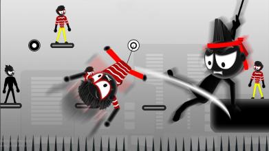 Stickman Rope Dismounting截图5