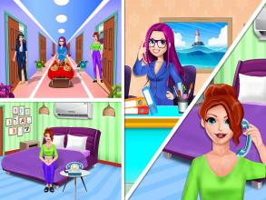 Virtual Hotel Cleaning Manager Room Service Games截图4