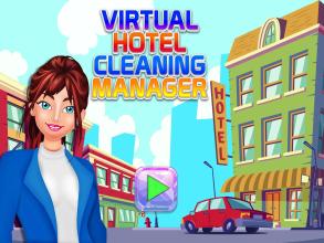 Virtual Hotel Cleaning Manager Room Service Games截图5