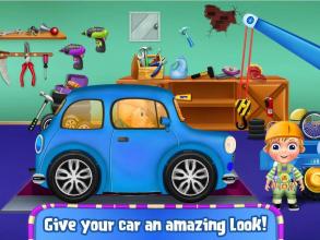 Garage Mechanic Repair Cars  Vehicles Kids Game截图2