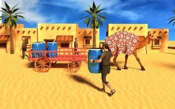 Desert Camel Simulator 2019  Dubai Camel Cart截图4