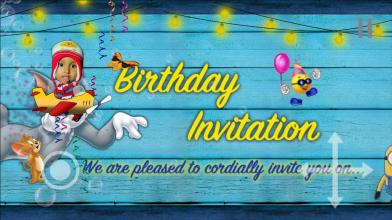 Avyukt Bday Invitation截图4