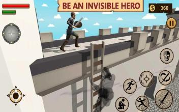 Invisible Superhero Sword Combat截图3