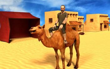 Desert Camel Simulator 2019  Dubai Camel Cart截图2