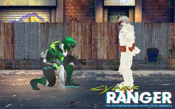 Cyber Ranger Ninja Fighting War Power Punk Dino截图4