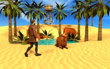 Desert Camel Simulator 2019  Dubai Camel Cart截图3